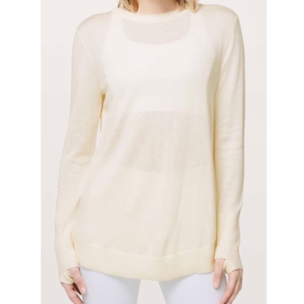 lululemon Women’s Still at‎ Ease Pullover Sweater (Size 8)